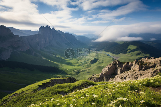 远山草原图片