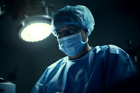 手术室中的医生图片
