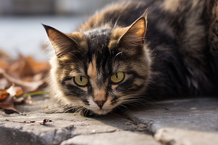 可怜的小猫可怜的动物高清图片