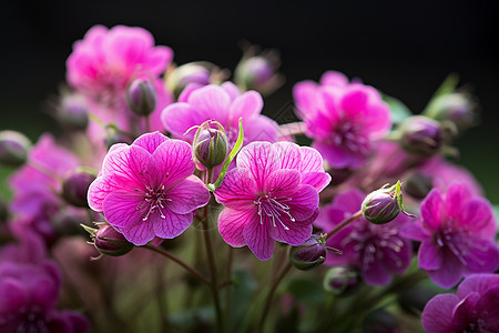 花朵绽放之美背景图片