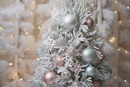圣诞树中的装饰图片