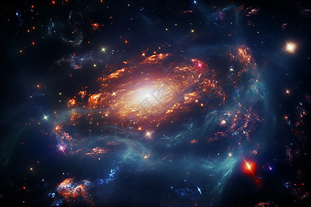 宇宙中壮观的星系图片