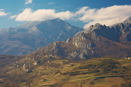 风景如画的高山景观图片