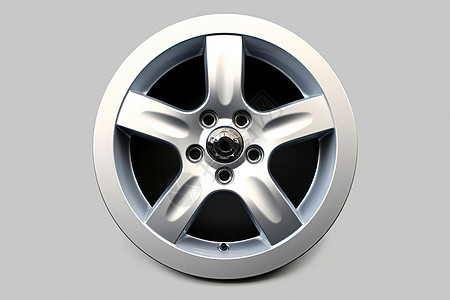 金属铝合金轮胎轮毂背景图片