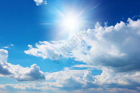 漂浮云朵美丽的蓝天云朵背景