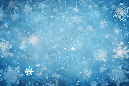 圣诞节背景蓝色冰雪设计图片