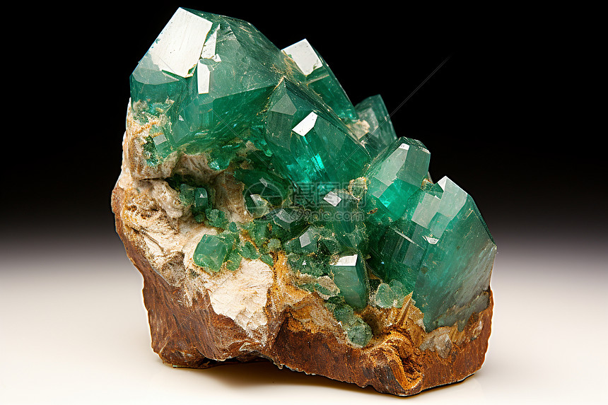 天然的矿石水晶图片
