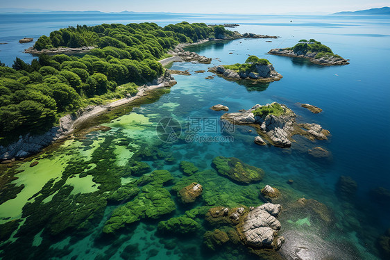 宁静海湾图片