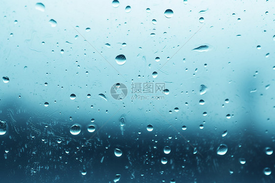 窗外细雨图片