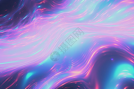 色彩斑斓的涡旋图片