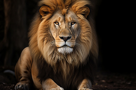 雄壮的狮子图片