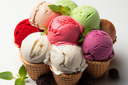 冰淇淋花园图片