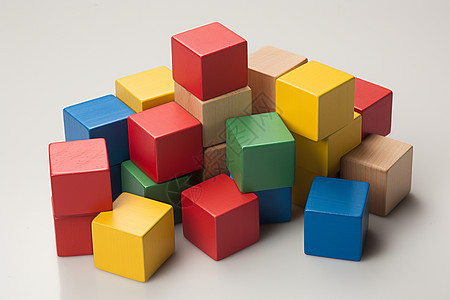 七彩立方的玩具图片