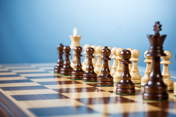 国际象棋对局图片