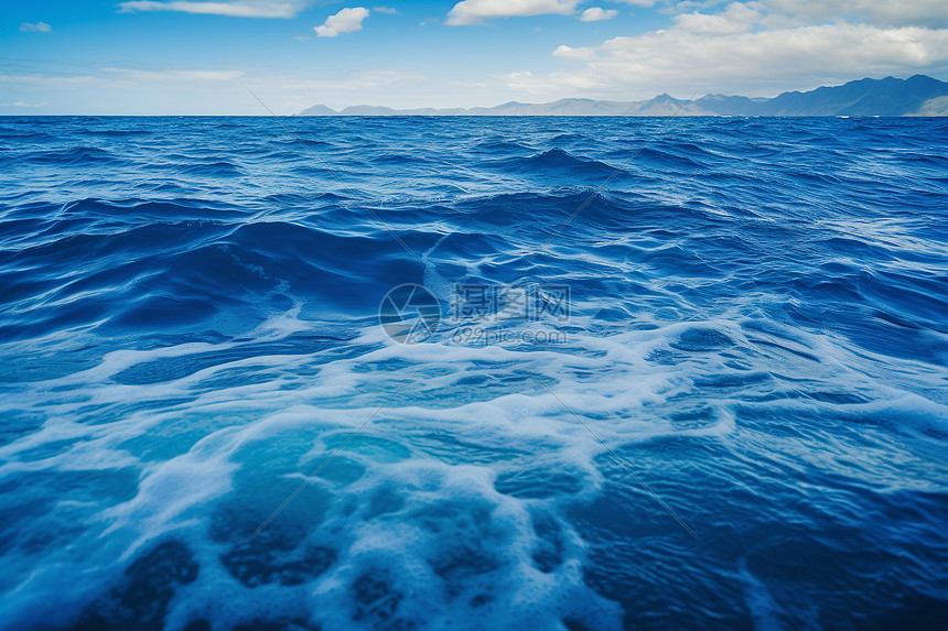 海洋之波涛汹涌图片