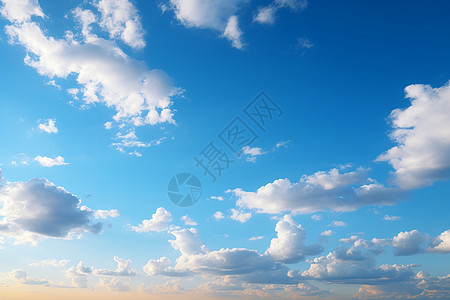天空中的云朵高清图片