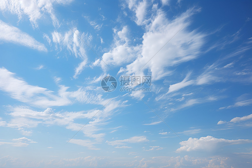 碧蓝的天空图片