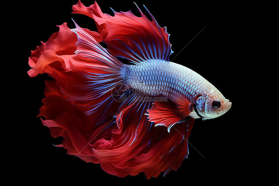 鱼儿美丽的尾巴图片