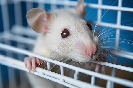 学习科学自由观察的小老鼠背景