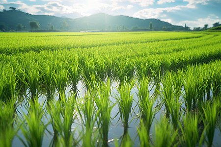 农田里的植物图片