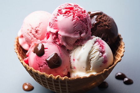冰淇凌甜蜜诱惑的冰淇淋背景