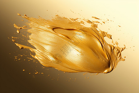 金色的粉底液背景图片