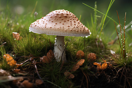 湿地魅力蘑菇图片