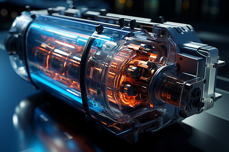 创新科技的氢燃料电池引擎图片