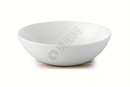 陶瓷的白碗背景图片