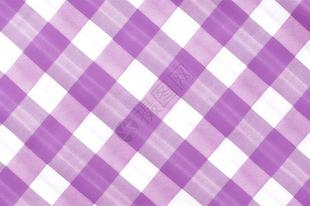紫白相间格纹桌布图片