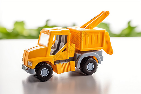 一辆玩具卡车背景图片