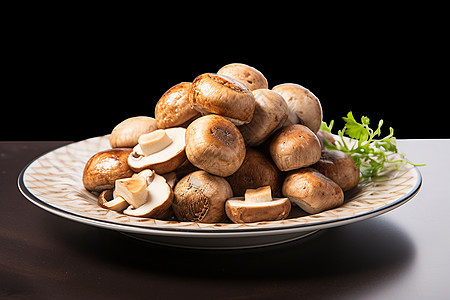 美味可口的蘑菇图片