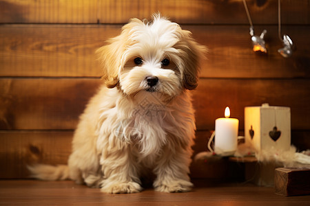 甜美可爱的小狗图片