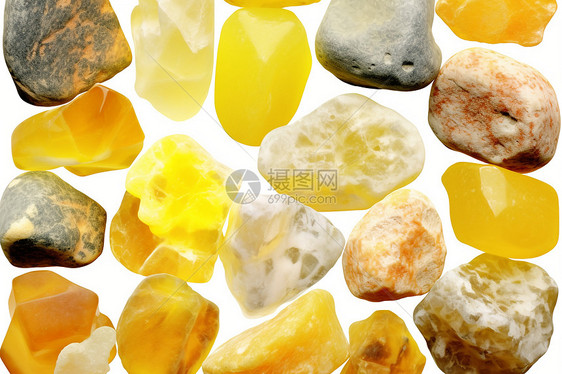 五彩斑斓的岩石图片