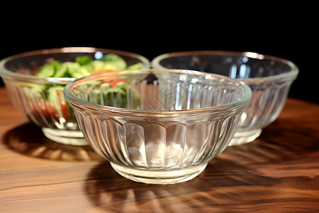 透明的餐饮玻璃碗图片
