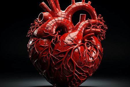 心脏供血模型图片