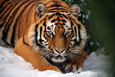凶猛可爱的老虎图片