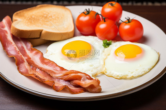 早餐美食煎蛋图片