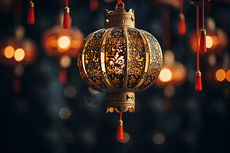 中国灯笼的艺术图片