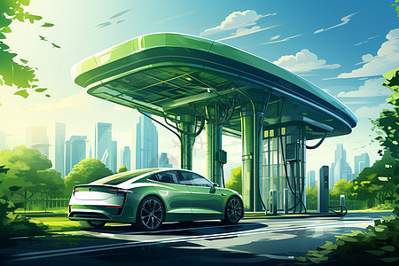 工业的能源汽车背景图片