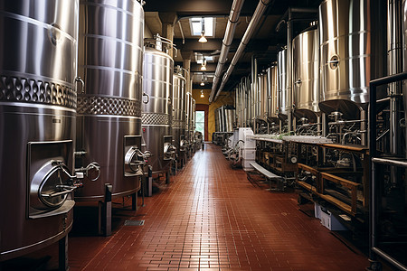葡萄酒制造工厂图片