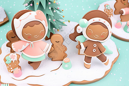 有趣可爱的糖霜饼干图片