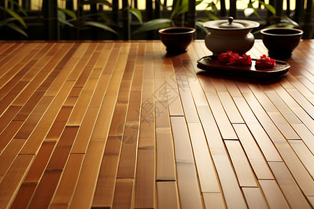 传统的日式木质桌面背景图片