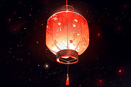 传统古典的红灯笼背景图片