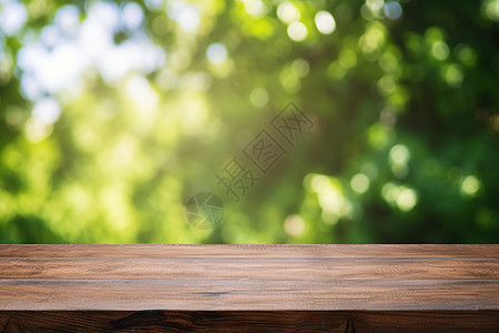 天然的实木桌面背景图片