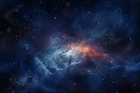 宇宙的美丽星云图片