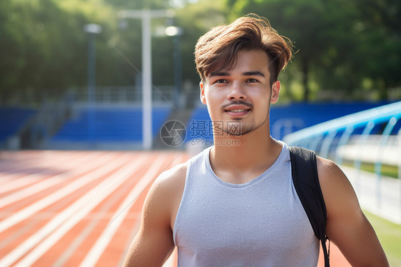 运动健身的男性图片