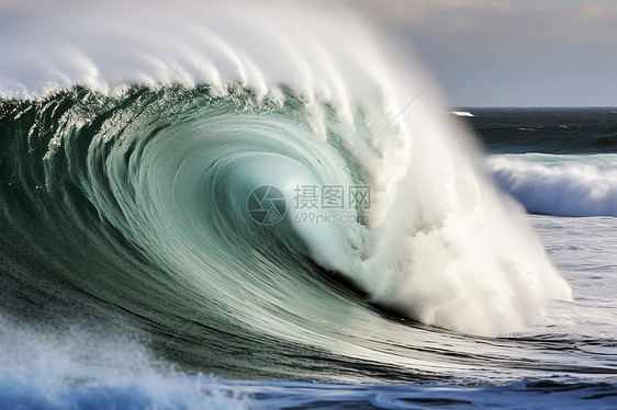 巨大的海浪图片