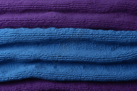 紫色针织毯子图片