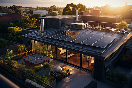 太阳能热泵屋顶图片